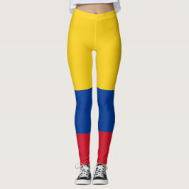 Colombias flagga leggings
