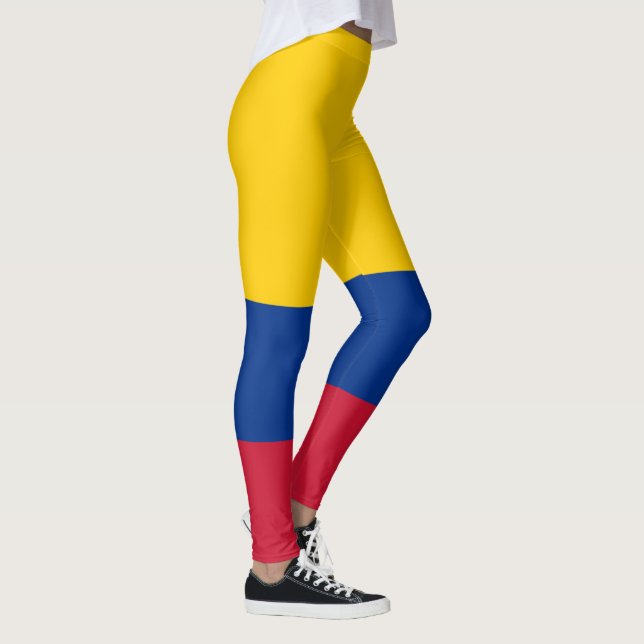 Colombias flagga leggings (Höger)