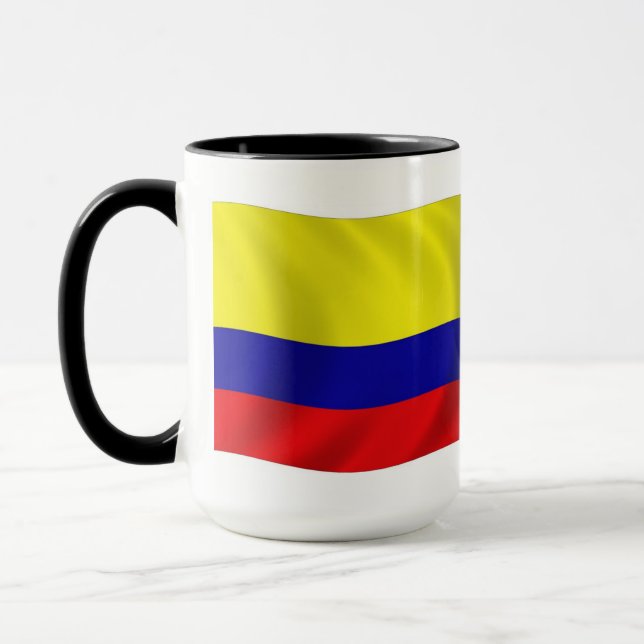 Colombias flagga mugg (Vänster)