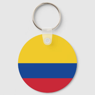 Colombias Flagga Nyckelring