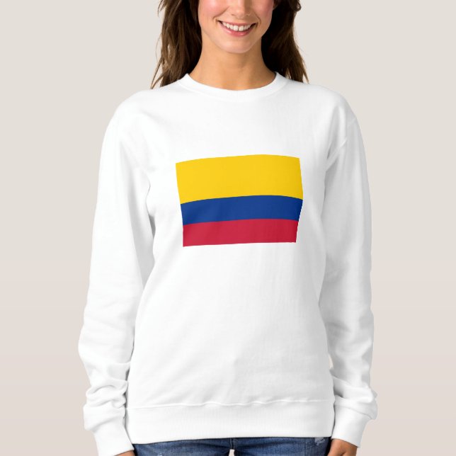 Colombias flagga t shirt (Framsida)