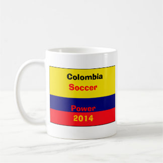 Colombias fotbollsmakt kaffemugg