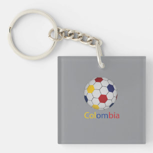Colombias fotbollsnyckelkedja