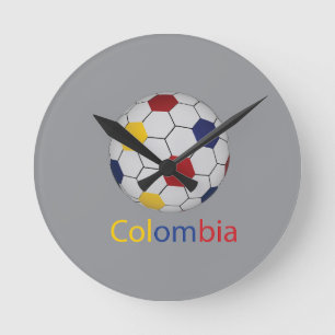 Colombias fotbollsrunda klocka