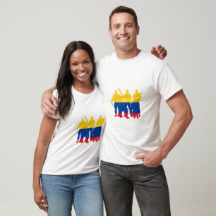 Colombias militära enheter t shirt