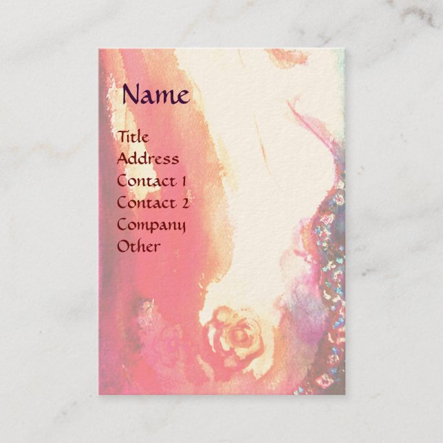 COLOMBINA / Utför konst ,Konturdesigner Visitkort (Framsida)