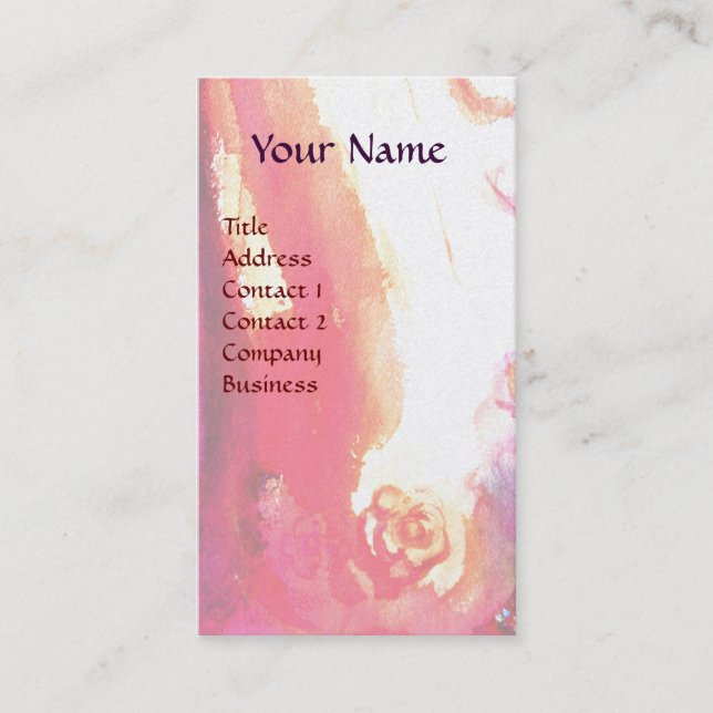 COLOMBINA / Utför konst ,Konturdesigner Visitkort (Framsida)