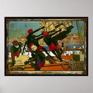 Colombo, Ceylon - Empire Marknadsföring Board Poster