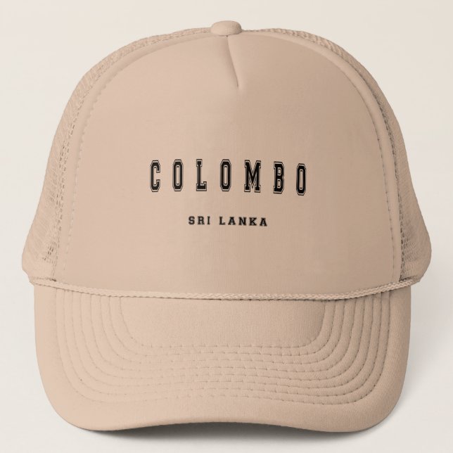 Colombo Sri Lanka Keps (Framsida)