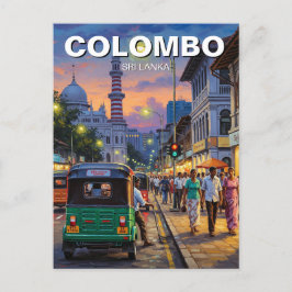 Colombo Sri Lanka Vykort