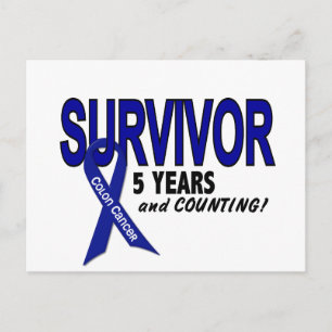 Colon Cancer 5 års överlevnad Vykort