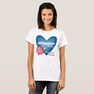 Colon Cancer Awareness Colonoscopy Saves Lives T Shirt