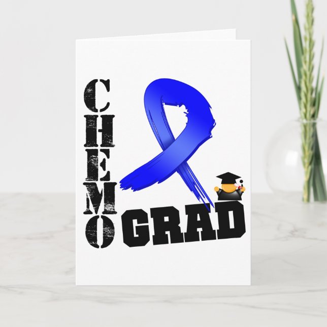 Colon Cancer Chemo Grad Kort (Framsida)