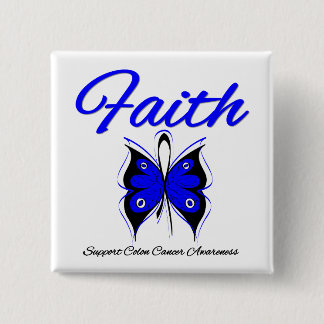 Colon Cancer Faith Butterfly Ribbon Knapp