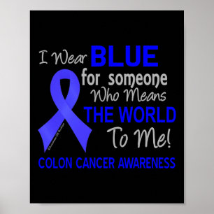 Colon Cancer för någon som Elak världen till M Poster