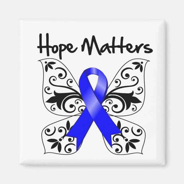 Colon Cancer Hope Matters Magnet (Framsidan)