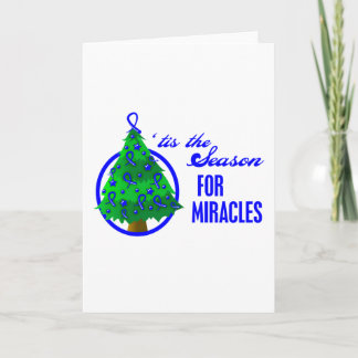 Colon Cancer jul Miracles Helgkort