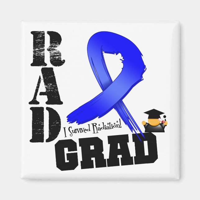 Colon Cancer RadiTherapy RAD Grad Magnet (Framsidan)