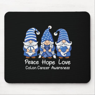 Colon Cancer Support Gnomes with Ribbon Colorectal Musmatta