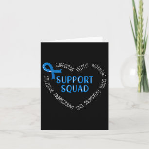 Colon Cancer Support Squad Colon Cancer Awareness Kort