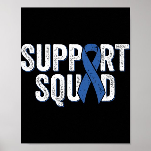 Colon Cancer Support Squad Poster (Framsidan)