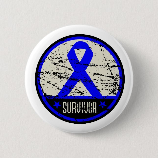 Colon Cancer Survivor Manar Vintage Knapp (Framsida)