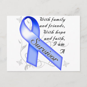 Colon Cancer Survivor Vykort