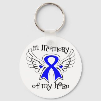 Colon Cancer till minne av min Hero Nyckelring