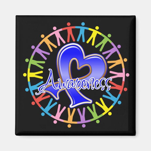 Colon Cancer Unite i Awareness Magnet (Framsidan)
