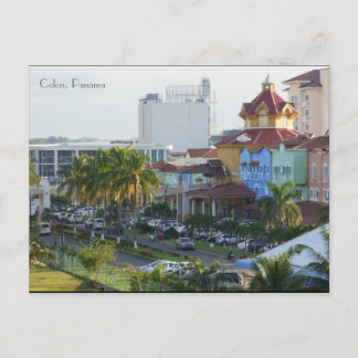 Colón, Panama Vykort