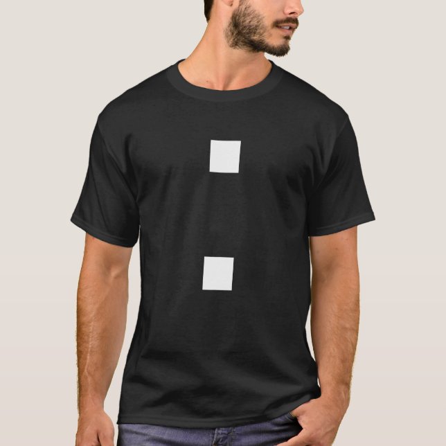 COLON SYMBOL SIGN PUNCTUATION MARK T SHIRT (Framsida)