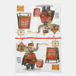 Colonel Klinger, custard slinger Kökshandduk