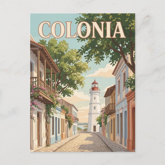 Colonia del Sacramento Vykort (Framsida)