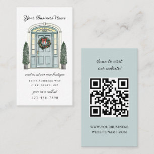 Colonial Door jul Boutique Visitkort