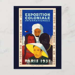 Colonial Exposition Paris 1931 Vykort