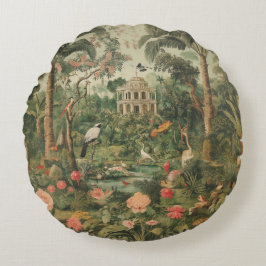 Colonial Garden Safari Daydröm Round Pillow Rund Kudde