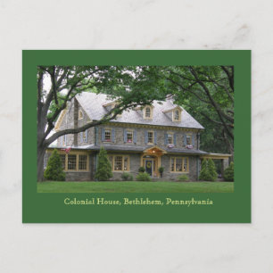 Colonial House Vykort