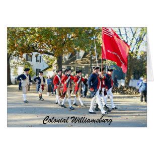 Colonial Williamsburg Hälsningskort