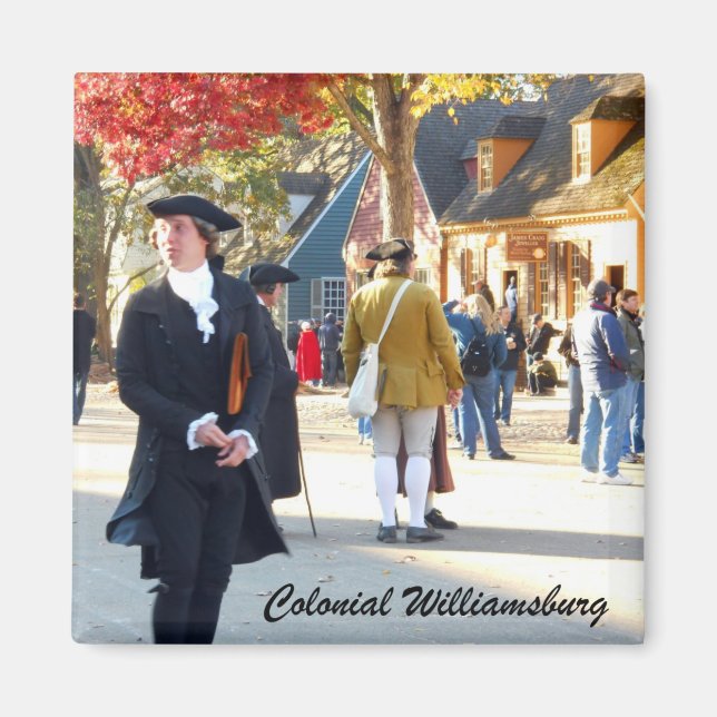 Colonial Williamsburg Magnet (Framsidan)