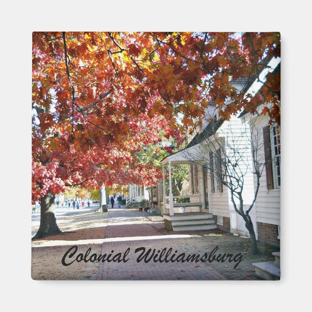 Colonial Williamsburg Magnet (Framsidan)