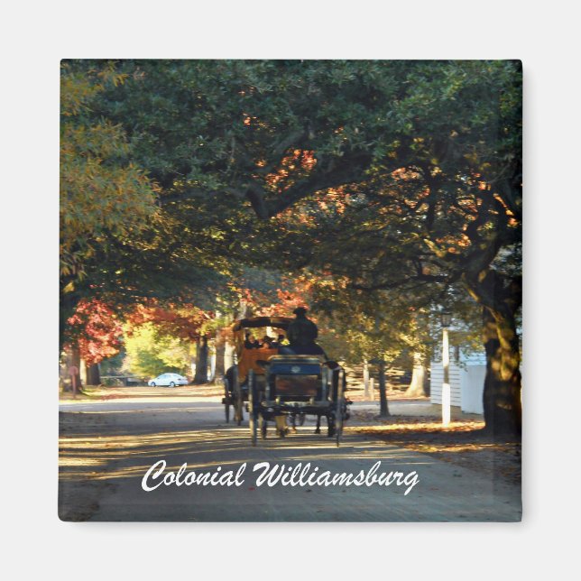 Colonial Williamsburg Magnet (Framsidan)