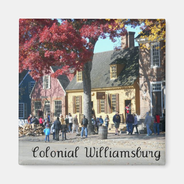 Colonial Williamsburg Magnet (Framsidan)