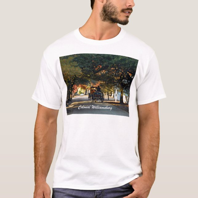 Colonial Williamsburg T-shirt (Framsida)
