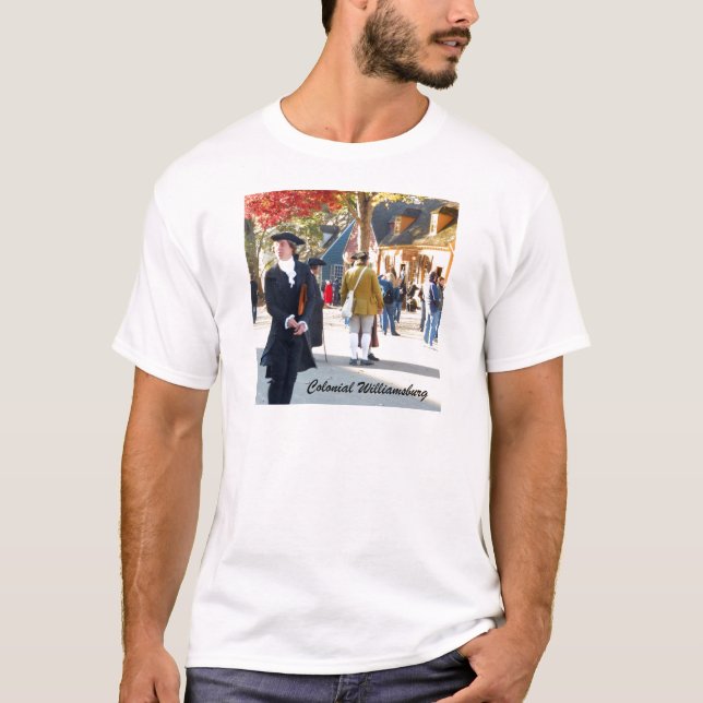 Colonial Williamsburg T-shirt (Framsida)
