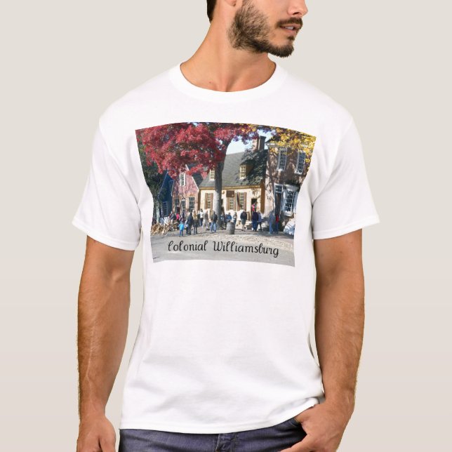 Colonial Williamsburg Tee Shirt (Framsida)