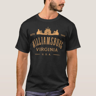 Colonial Williamsburg VA Design Williamsburg Virgi T Shirt