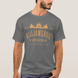 Colonial Williamsburg VA Design Williamsburg Virgi T Shirt
