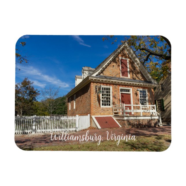 Colonial Williamsburg Virginia Magnet (Horisontell)