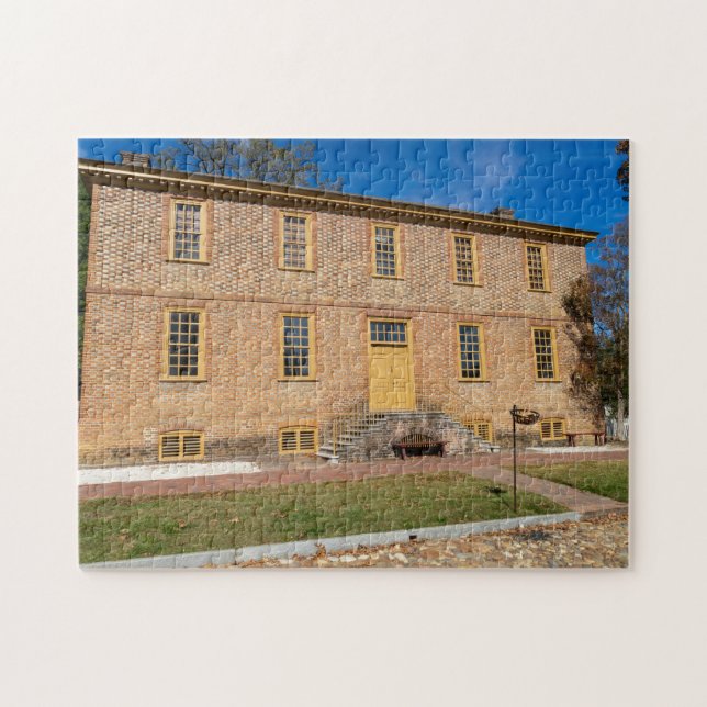Colonial Williamsburg Virginia Pussel (Horisontell)