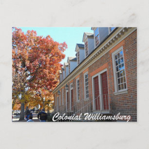 Colonial Williamsburg Vykort